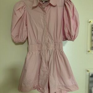 Hunter Bell pink romper - EUC!